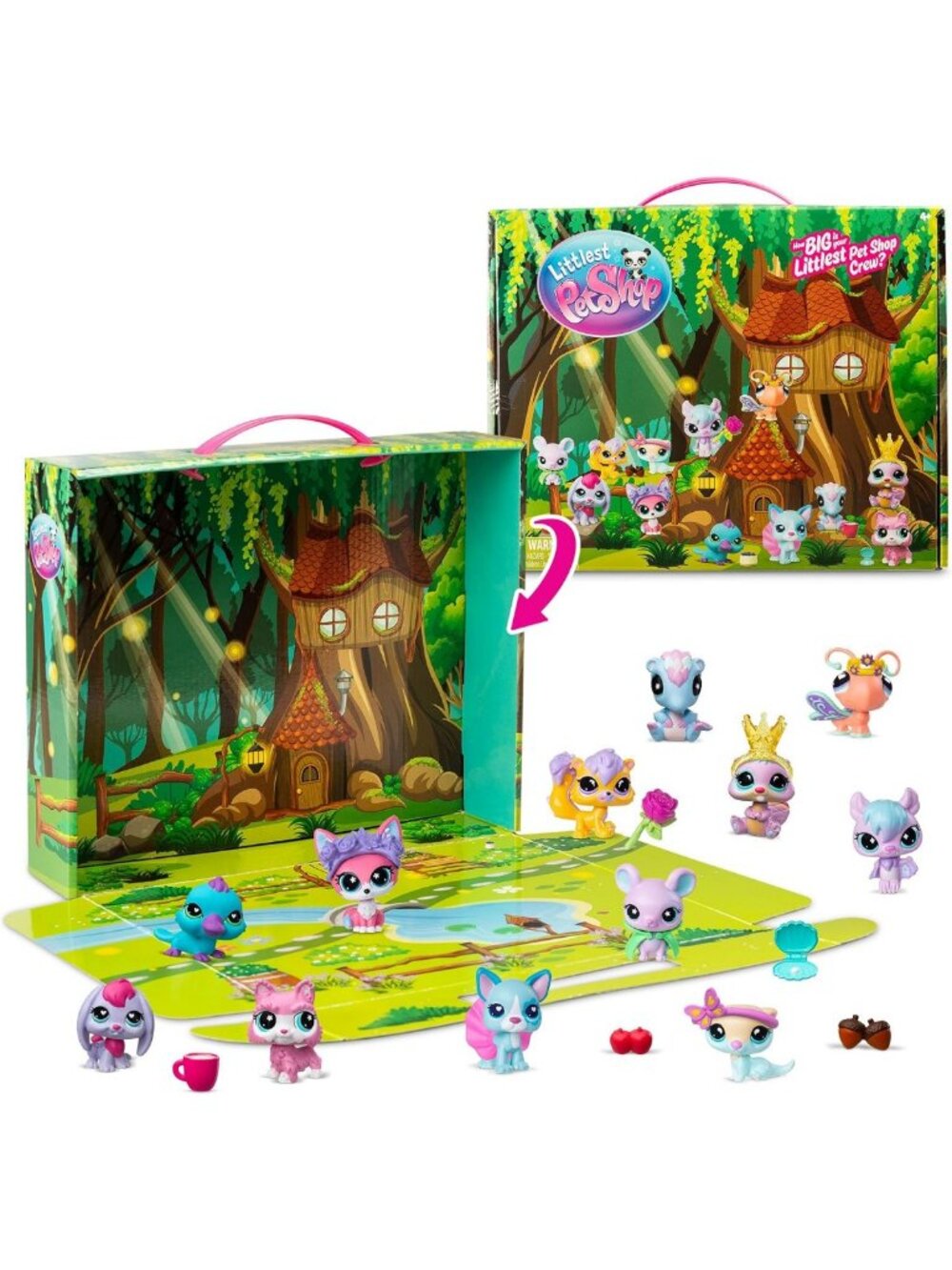 Furrytail Forest Collector Set - Adorable Littlest Pet Shop Playset for Kids